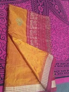 Bomkai Sambalpuri Pure Silk Saree