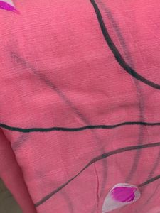 Pink Saree New With Tag