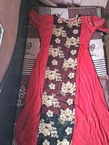 Elegant Embroidered Maxi