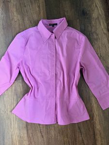 Pink Fitted Shirt