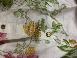 Floral Print Shirt Dress