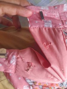 Pink Paisley Maxi Skirt