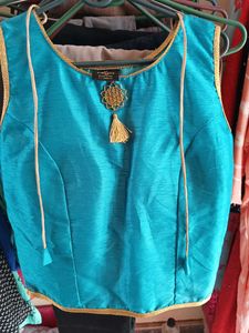 Designer Branded Choli with Sleeves