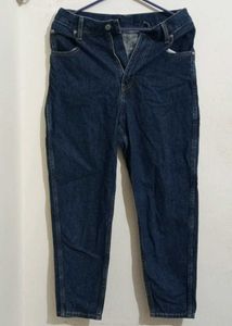 Dark Blue Denim Jeans