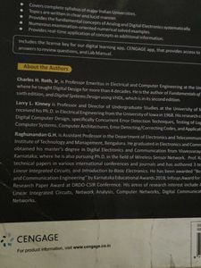 Analog And Digital Electronics  Cengage
