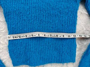 Zara Blue Knit Sweater