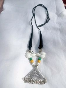 Boho Triangle Pendant Necklace