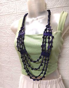 🎁Buy 2 Get 1 Free 🎁Layered Wood Bead Necklace