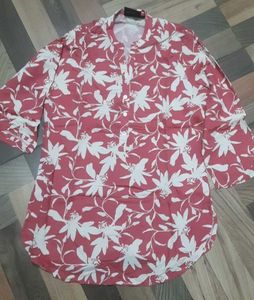 Floral Print 3/4 Sleeve Top