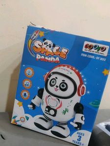 Space Panda Robot Toy - New in Box!