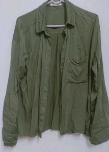 Olive Fancy Shirt
