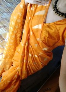 Orange Saree