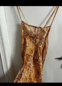 Backless Dress