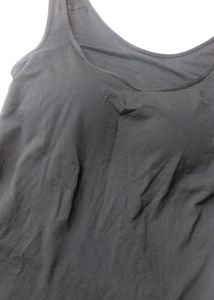 Tank And Padded Top Black/ Olive Green