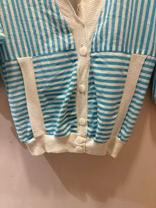 Vintage Striped Button-Down Shirt