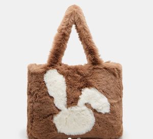 Fuzzy Bunny Tote