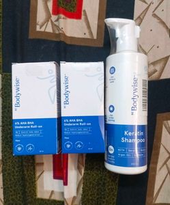 Bodywise Keratin Shampoo & Roll-on