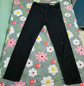 Zudio jet black Denim Jeans