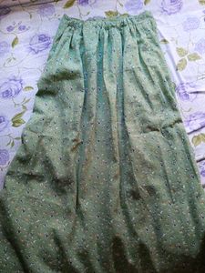 Floral Print Skirt