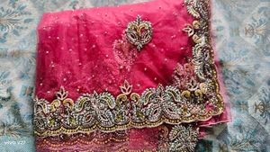Party Wear Net Saree