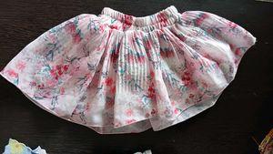 Floral Print Skirt