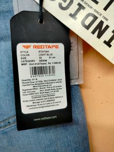 Brand New Redtape Jeans For Men Women