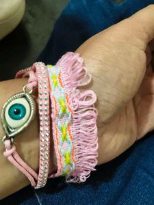Evil Eye 👁️👀 Bracelet With Adjustable Chain