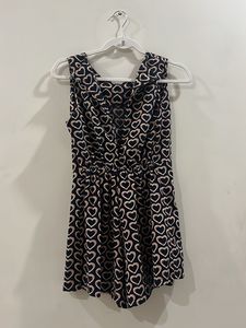Heart Print Romper From Thailand