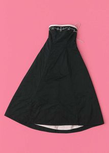 Long Y2k Retro Vintage Flared Gown Dress