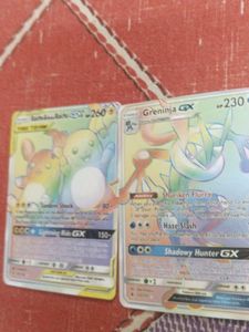 Pokemon Raichu &amp; Greninja GX Card Lot