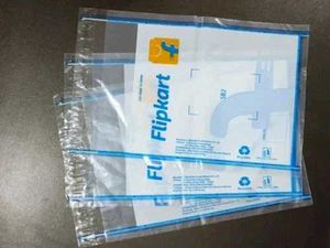 Transparent Flipkart Courier Bags 6x8&#34;Pack Of 20