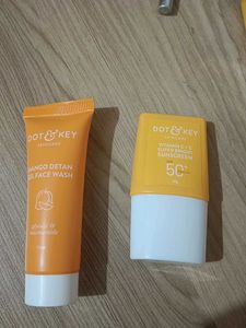 Dot N Key Mini Sunscreen And Facewash
