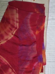 Red Saree