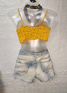 Denim Shorts Surplus Stock Rs.99 Check Profile