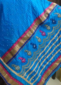 Blue Party Wear Saree