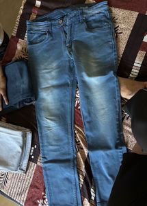 Light Wash Denim Jeans