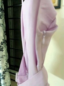 STYLI Solid Square Neck Belted Top