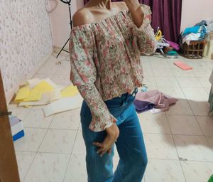 Floral Off-Shoulder Top
