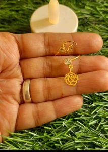 Classy Flower Leaf Ring