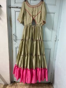 Tiering Ethnic Gown