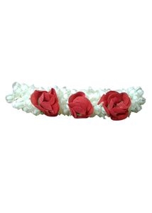 Red &amp; White Flower Garland