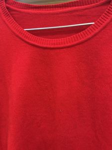 Red Knit Sweater