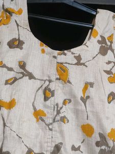 Floral Print Kurti with Pants Set