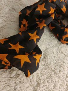 Star Print Scarf