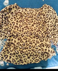 Leopard Print Blouse