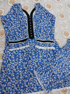 Co-ord Set With Neck Patti