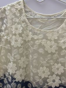 Elegant erode, net Kurta with georgette inner