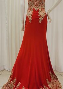 Elegant Red Ethnic Gown