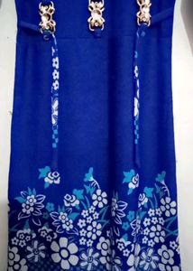 Navy Blue One Piece Dress