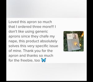 Cotton Cross Back Apron.Size- Free Size